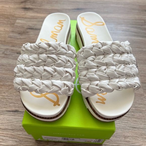 Sam Edelman ainslie white nappa sandals. Size 6 - Picture 3 of 8